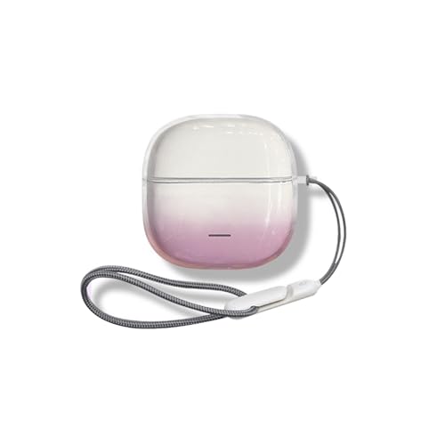 �Ή�/�݊������� Buds 8 Lite �N���A�P�[�X TPU�f�� �ϏՌ� �����h�~ CASE ���[ �ی� �\�t�g�P�[�X �l�C �J�o�[ �X�g���b�v�t��(�N���A�p�[�v��)