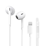 🎧【Experiencia de uso cómoda】: los auriculares para iPhone cuentan con un diseño en ángulo ergonómico y auriculares suaves de alta calidad, lo que le permite escuchar música durante mucho tiempo sin dolor y mantener la comodidad a largo plazo mientras los usa. Si no está satisfecho con este auricular bluetooth con cable, no dude en contactarnos. Nuestro equipo de servicio le proporcionará una solución satisfactoria en 12 horas.