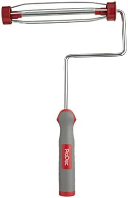 ProDec 9 inch x 1.5" Soft Grip Handle Heavy Duty Trade Professional Paint Roller Frame with Screw Fitting for Extension Pole, 9" x 1.5" 5 Wire cage