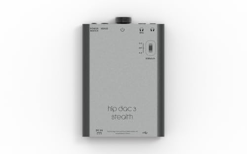 Image of iFi Hip-dac 3 Portable USB DAC Headphone Amplifier (Black Stealth)