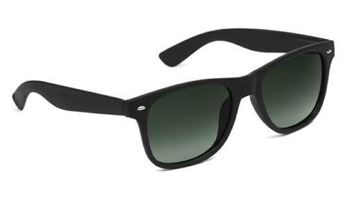 Image of HAZON Premium Rubber Coated UV400 Protected Goggles For Men | Stylish Sunglasses | Driving, Riding, Anti glare Glasses (Way BKGR 55) (GREEN)