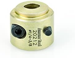 Amana Tool 20212 Universal Drill Bit Depth Stop Collar Adjustable 1/4 to 3/8 Drill Stop 6mm to 10mm