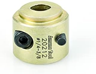 Amana Tool 20212 Universal Drill Bit Depth Stop Collar Adjustable 1/4 to 3/8 Drill Stop (6mm to 10mm)