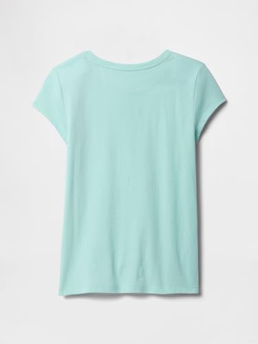 Image of Gap Girls Short Sleeve Logo Tee T-Shirt