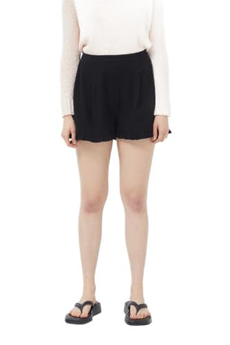 Compania Fantastica Short à volants Noir vêtement mode femme style romantique