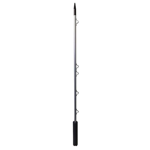 Tigress XD Flag Pole Holds Sandbar or Dive Flags, Durable Easy to Store Rod Holder Flag Pole with Gimbal Butt Makes Flying in Any Rod Holder a Breeze, 72"