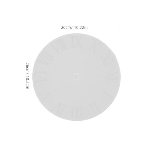 Molde de silicona para reloj de pared DIY: kit de resina epoxi para manualidades creativas 3