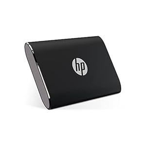 HP P500 Portable SSD 1TB – USB 3.2 Gen 1 Type C, USB- External Solid State Hard Drive – Up to 420MB/s, Black – 1F5P4AA#ABC