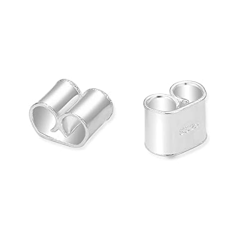 20pcs Adabele 925 Sterling Silver Cord Binder Beads Cover
