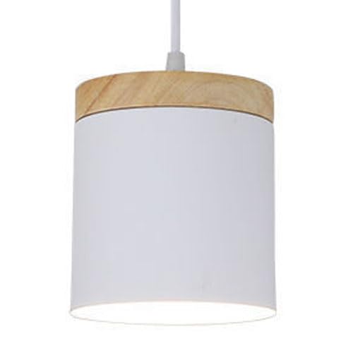 Lustre en fer noir E27 à une tête pour éclairage décoratif
