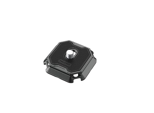 FALCAM F38 V2 Placa de Liberación Rápida para Correa de Hombro, Compatible con Arca Swiss, con Tornillo de 1/4'', Aleación de Aluminio para Cámaras/Correas de Hombro para Cámaras/Trípodes/Cabezales