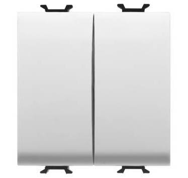 Gewiss GW10159 F Court Circuit mecanisme compact blanc robuste