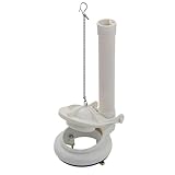 Nereusfwater Toilet Flush Valve Replacement Kit, Universally for 3-Inch One-Piece Toilets, Includes Chain & Rubber Seal, Compatible with TOTO, American Standard, and Other WC Tank Repair Parts