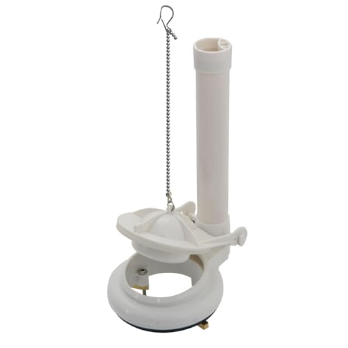 Nereusfwater Toilet Flush Valve Replacement Kit Universally for 3-Inch One-Piece Toilets Includes Chain & Rubber Seal Compatible with TOTO American Standard and Other WC Tank Repair Parts