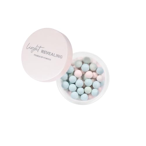 5-Colour Blusher Powder Ball | Long-Lasting Oil Control Loose Setting Pearl Powder | Multi-Use Matte Finish Setting & Blush Powders, Non-Caking, Hydrating & Gentle for All Skin Types (#3, 17.9g)