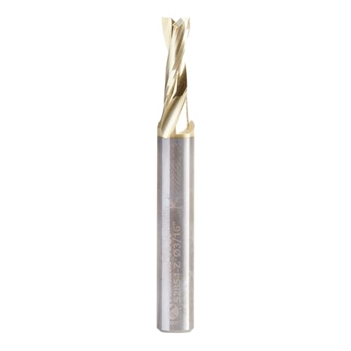 Fraise alu Amana Tool 51854-Z 3/16 pour défonceuse hélicoïdale double O