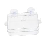 BESPORTBLE Reptile Water Dish and Feeding Bowl Dual-Purpose Feeder for Bearded Dragons Geckos and Snakes Easy to Clean Removable Design for Convenient Maintenance