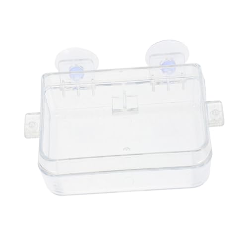 BESPORTBLE Reptile Water Dish and Feeding Bowl Dual-Purpose Feeder for Bearded Dragons Geckos and Snakes Easy to Clean Removable Design for Convenient Maintenance