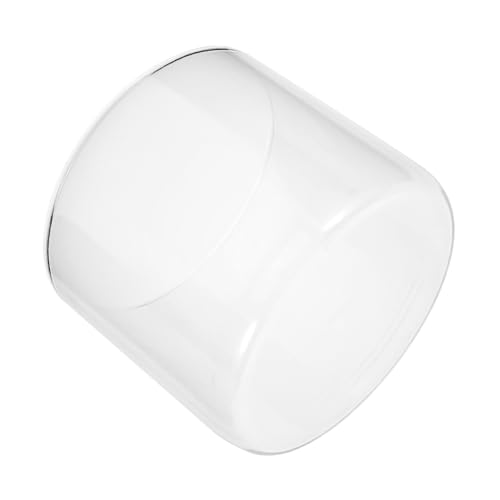 BESPORTBLE pequeña pecera tazón de Dulces pecera Sencilla terrario Cuenco Redondo pecera Transparente Acuario pequeño pecera Redonda decoración del hogar florero Vidrio de Alto borosilicato