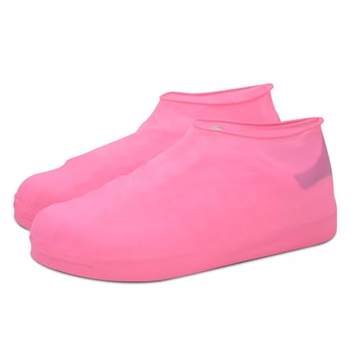 Cubiertas impermeables para calzado de silicona gruesa, protectoras para zapatillas y botas, ideales para ciclismo y lluvia miniatura 1