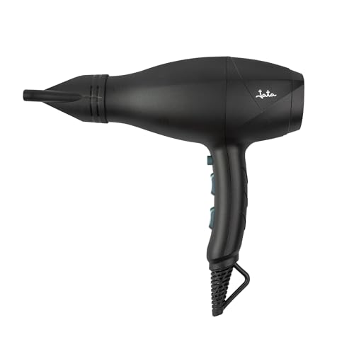 JATA JBSC1195 - Secador Pelo iónico 2600 W. Cabello sin encrespamiento. Con difusor y concentrador. 3 niveles de temperatura y 2 caudales de aire. Pulsador fase fría