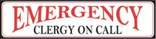 Victorystore Window Signs - Clergy Signs - 3 Inches X 12 Inches Car Window Signs - Set Of 2 - Emergency & Standard Options, 13514 #TOP2