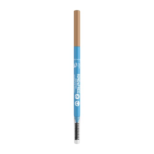 Rimmel London Kind & Free Augenbrauenstift Brow Definer, natürliche Pigmente, natürliche Wirkung, vegane Formel - 001 - Blond, 0,09 g Rimmel London Kind & Free Augenbrauenstift Brow Definer, natürliche Pigmente, natürliche Wirkung, vegane Formel - 001 - Blond, 0,09 g