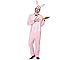 Déguisement Homme Lapin Rose