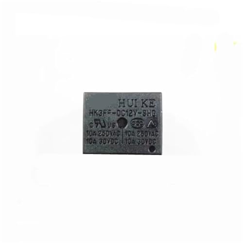 Relais HK3FF-DC12V-SHG 12V DC à 5 broches pour circuit imprimé