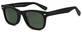 Small Square Polarized Sunglasses Men Women Sun Glasses Trendy Classic Shades UV400 Protection Boy Sunglasses for Teenager Matt Black