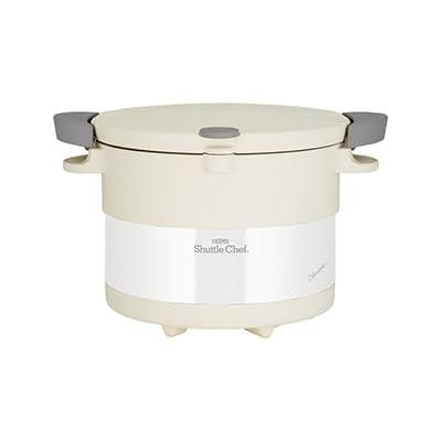 【未使用】サーモス KBC-3001 オールホワイト 3L シャトルシェフ Amazon | サーモス 真空保温調理器 シャトルシェフ 3.0L KBC-3001