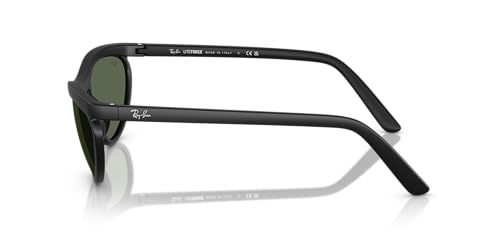 Ray-Ban RB4453 Sunglasses, Sand Black/Dark Green, 59 mm - image 2