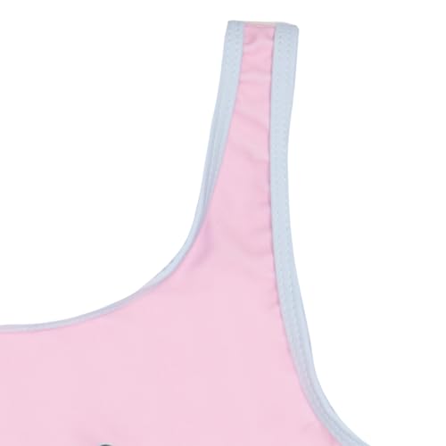Image of Disney Minnie Mouse, Lilo & Stitch Girls One Piece Swimsuit, Quick-Drying Kids Summer Swimwear for The Beach or Pool