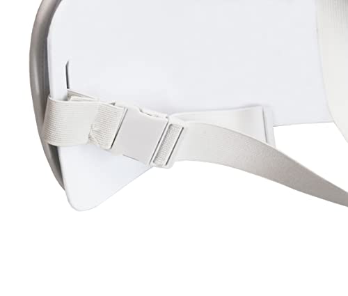 LEONARK FIE Certificate Fencing Sport Chest Guards - Adjustable Double Layer Soft Breast Protectors for Football Rugby Volleyball Baseball etc - Plastron for Foil Epee Saber Fencers (Male FIE, L) - Thumbnail 7