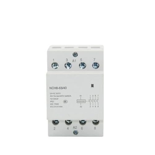 Contacteur modulaire 63A NCH8-63 pour sécuriser les circuits de maison