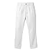 FAVIPT Mens Work Linen Pants Casual Drawstring Waist Shorts Loose Fit Wide Leg Short Pant Fashion Shorts with Pockets White