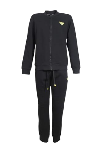 Sweat-shirt ouvert noir Emporio Armani 1121154F571 pour homme