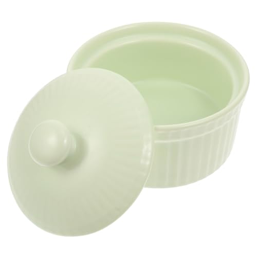 Cabilock Cupcake Pudding Förmchen mit Deckel Porzellan Backförmchen...