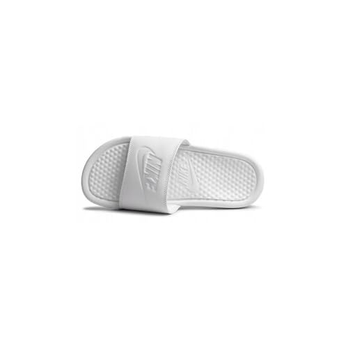 NIKE Benassi JDI klapki damskie 343881 (białe/białe/białe 115)