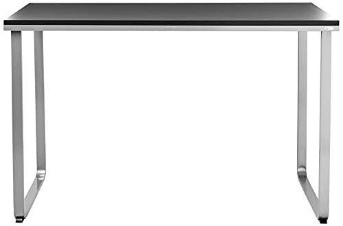 Safco Products 1943Blsl Home Office Table Computer Desk, Black/Silver #TOP3