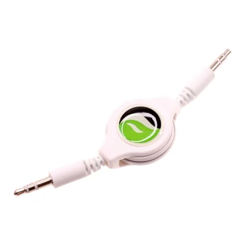 Aux Cable Retráctil 3.5mm Compatible con ASUS Zenfone miniatura 1