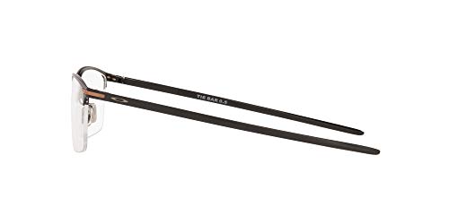 Image of Oakley mens Ox5140 Tie Bar 0.5 Rectangular Prescription Eyeglass Frames