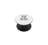 It's Not Easy Being My Wife's Arm Candy divertente dicendo marito PopSockets PopGrip Adesivo