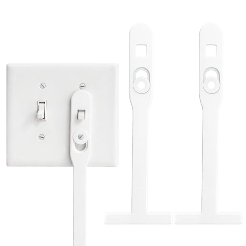 T Shape Light Switch Extender for Kids – Safe, Ergonomic & Easy Switch Reach Tool for Baby Nurseries, Kids’ Rooms, Daycare, Accessible Spaces (Pack of 2)