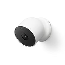 Google Nest Cam Outdoor or Indoor, Battery - Wireless Security Camera | Home security camera, built-in intelligent alerts, 1080p HDR video, works with Google Home and Alexa