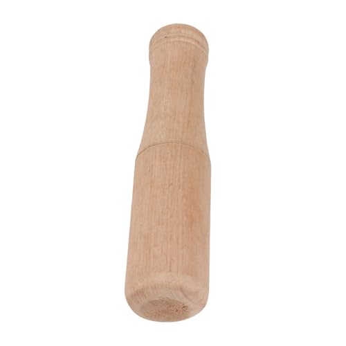 Garneck Holzstößel Küchenstößel Aus Holz Gewürzstampfer Knoblauchpresse Mörserzubehör Ca 17,5x3,7cm Für Küchengebrauch