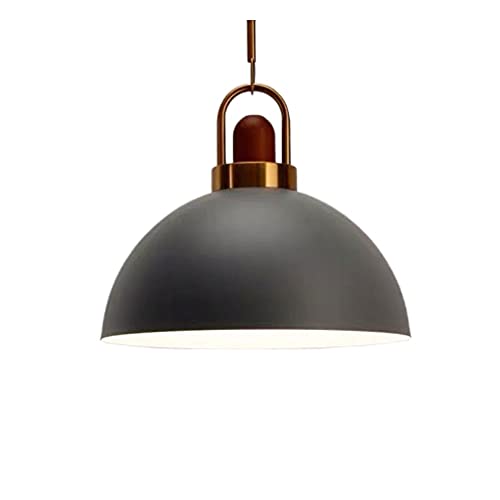 Ombre en métal blanc et lustre suspendu au design minimaliste