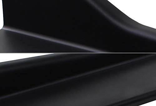 Stay-Tuned, ABS Plastic Front Bumper Lip Spoiler Body Kit+Universal 31" Side Skirt Diffuser, Fit for 2016-2019 BMW 3-Series F30 F35, Auto Exterior Accessory, 5PC (Unpainted Black)