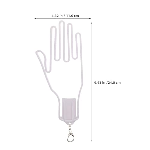 Soporte para guantes de golf secador ventilado accesorio de plástico resistente portátil 2