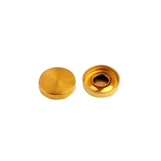Mirror Screws 22mm Brushed 304 Stainless Steel Cap Cover Nails for Decorative Mirror, Sign/Advertising Hardware, Nails, Construction(Gold)